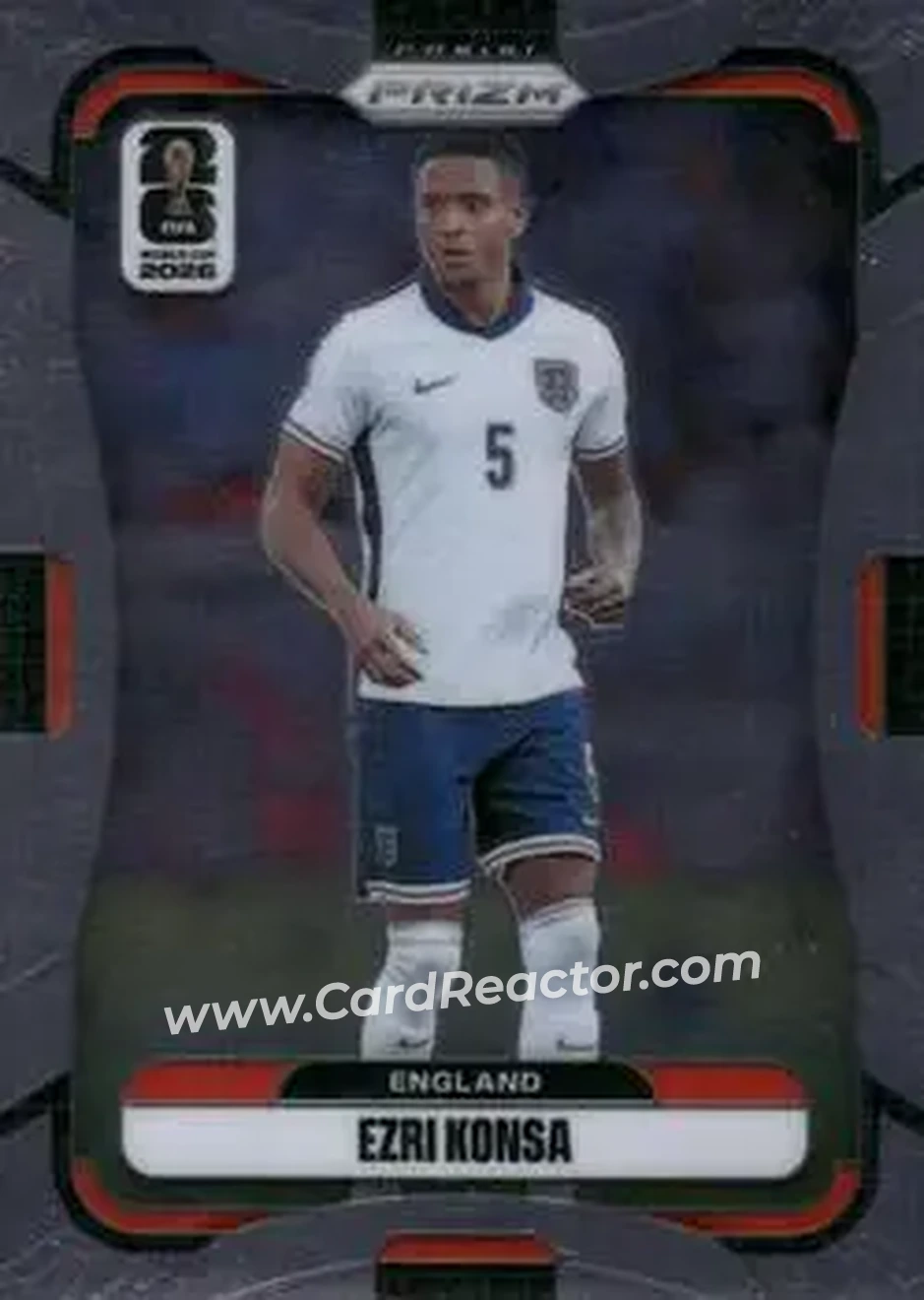 2026 Panini Prizm FIFA World Cup #116 - Ezri Konsa - England - Front