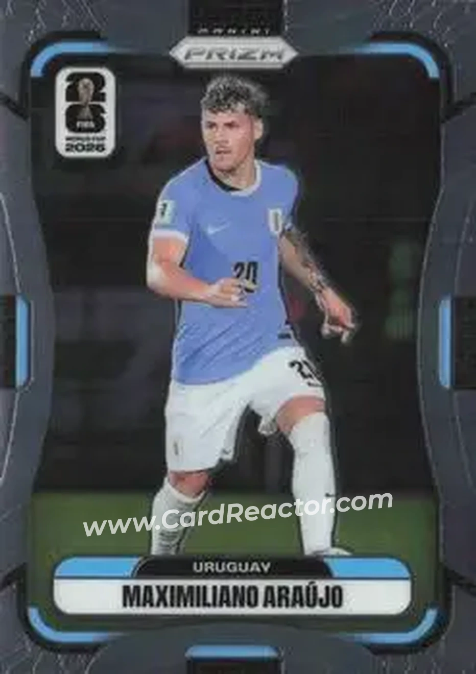 2026 Panini Prizm FIFA World Cup #118 - Maximiliano Araujo - Uruguay - Front