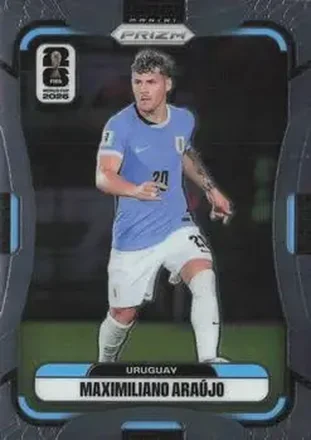 2026 Panini Prizm FIFA World Cup #118 - Maximiliano Araujo - Uruguay