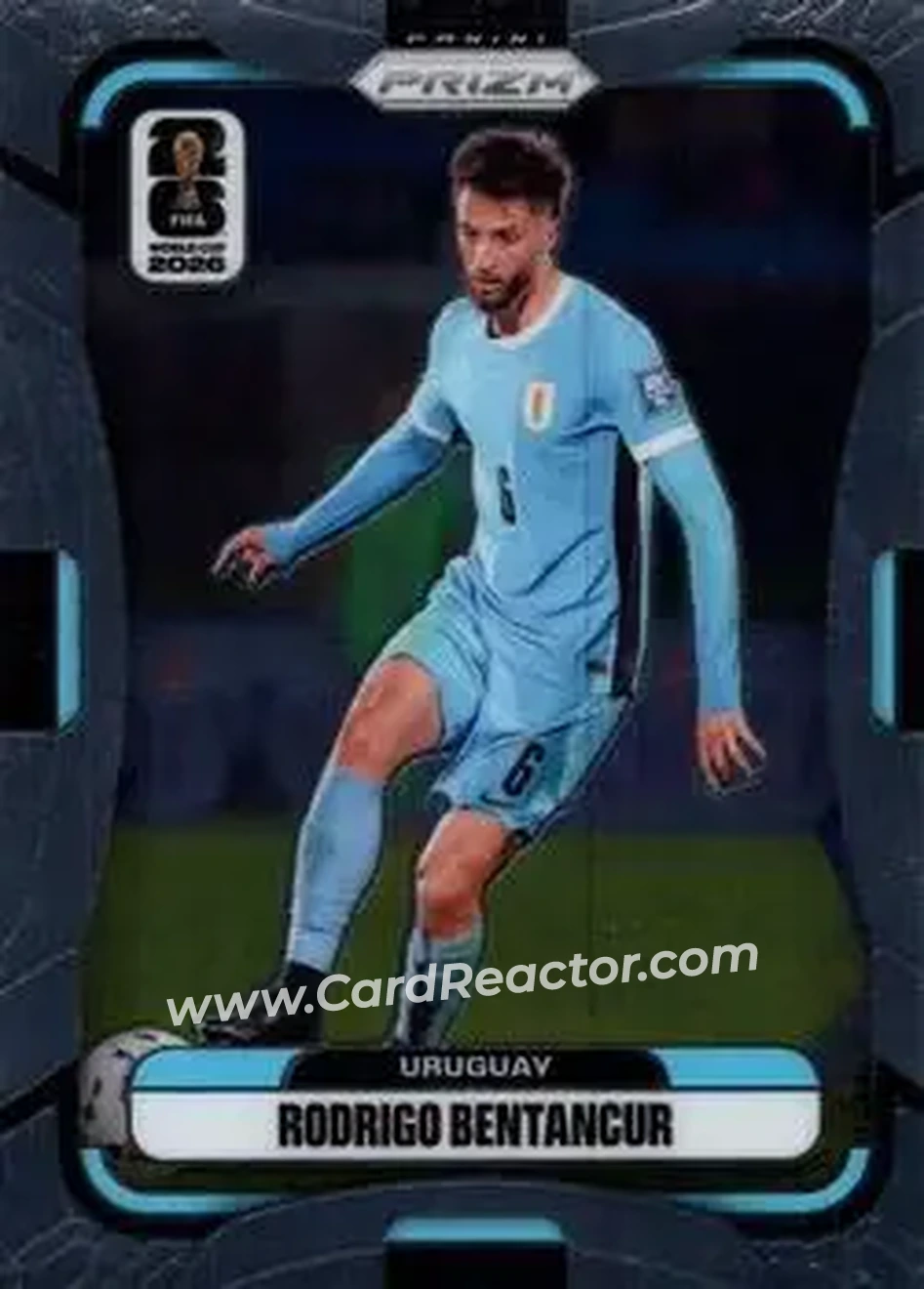 2026 Panini Prizm FIFA World Cup #121 - Rodrigo Bentancur - Uruguay - Front