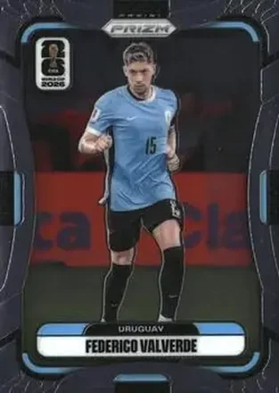 2026 Panini Prizm FIFA World Cup #122 - Federico Valverde - Uruguay