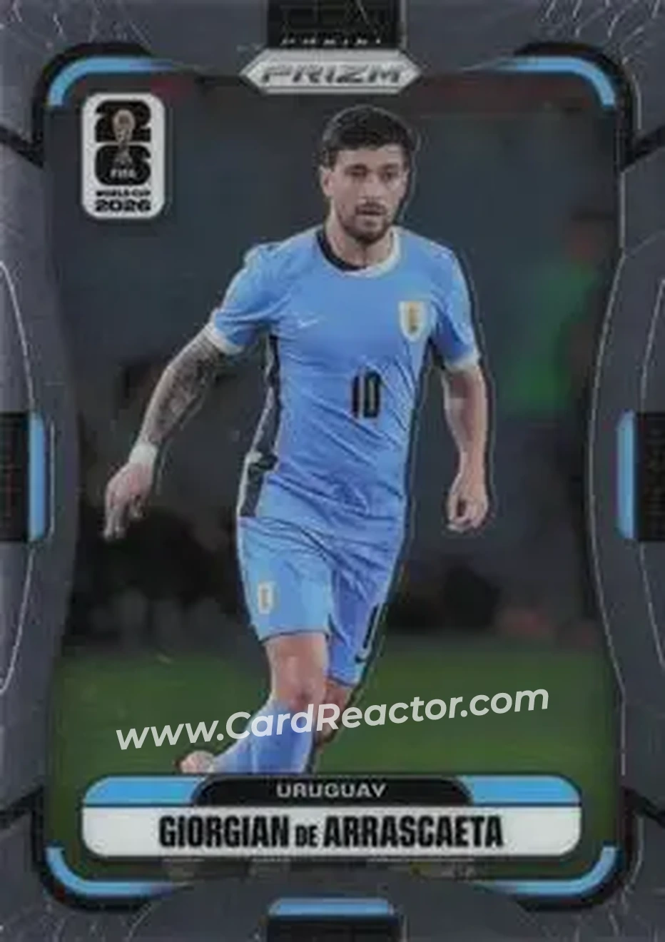 2026 Panini Prizm FIFA World Cup #127 - Giorgian de Arrascaeta - Uruguay - Front