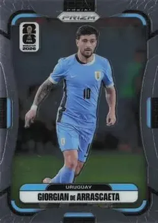 2026 Panini Prizm FIFA World Cup #127 - Giorgian de Arrascaeta - Uruguay