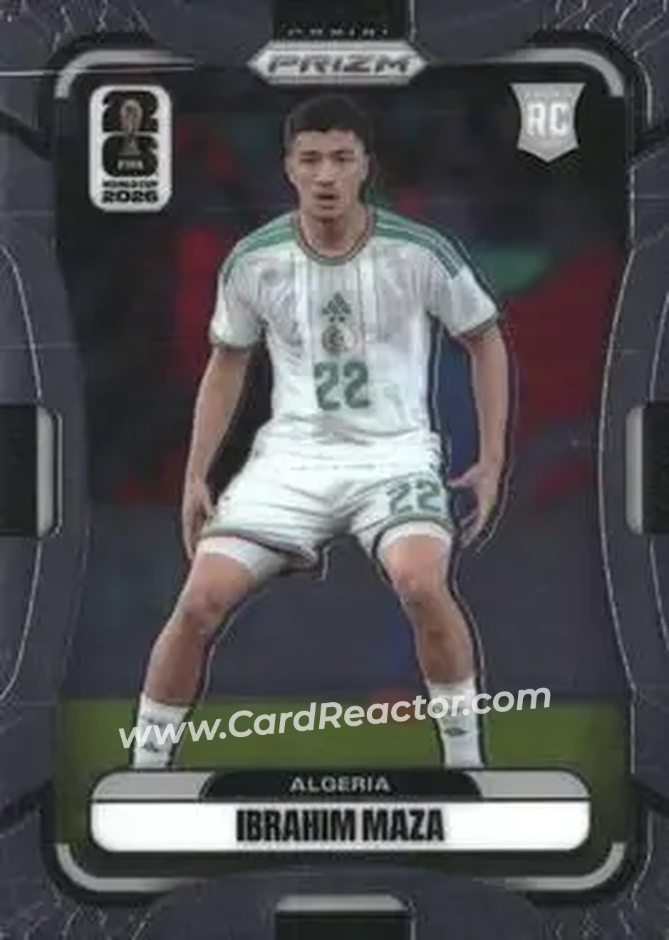 2026 Panini Prizm FIFA World Cup #128 - Ibrahim Maza - Algeria - Front