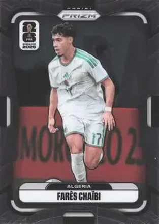 2026 Panini Prizm FIFA World Cup #133 - Fares Chaibi - Algeria