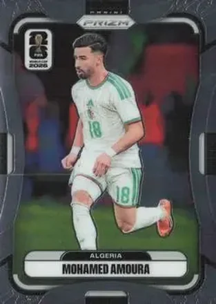 2026 Panini Prizm FIFA World Cup #134 - Mohamed Amoura - Algeria