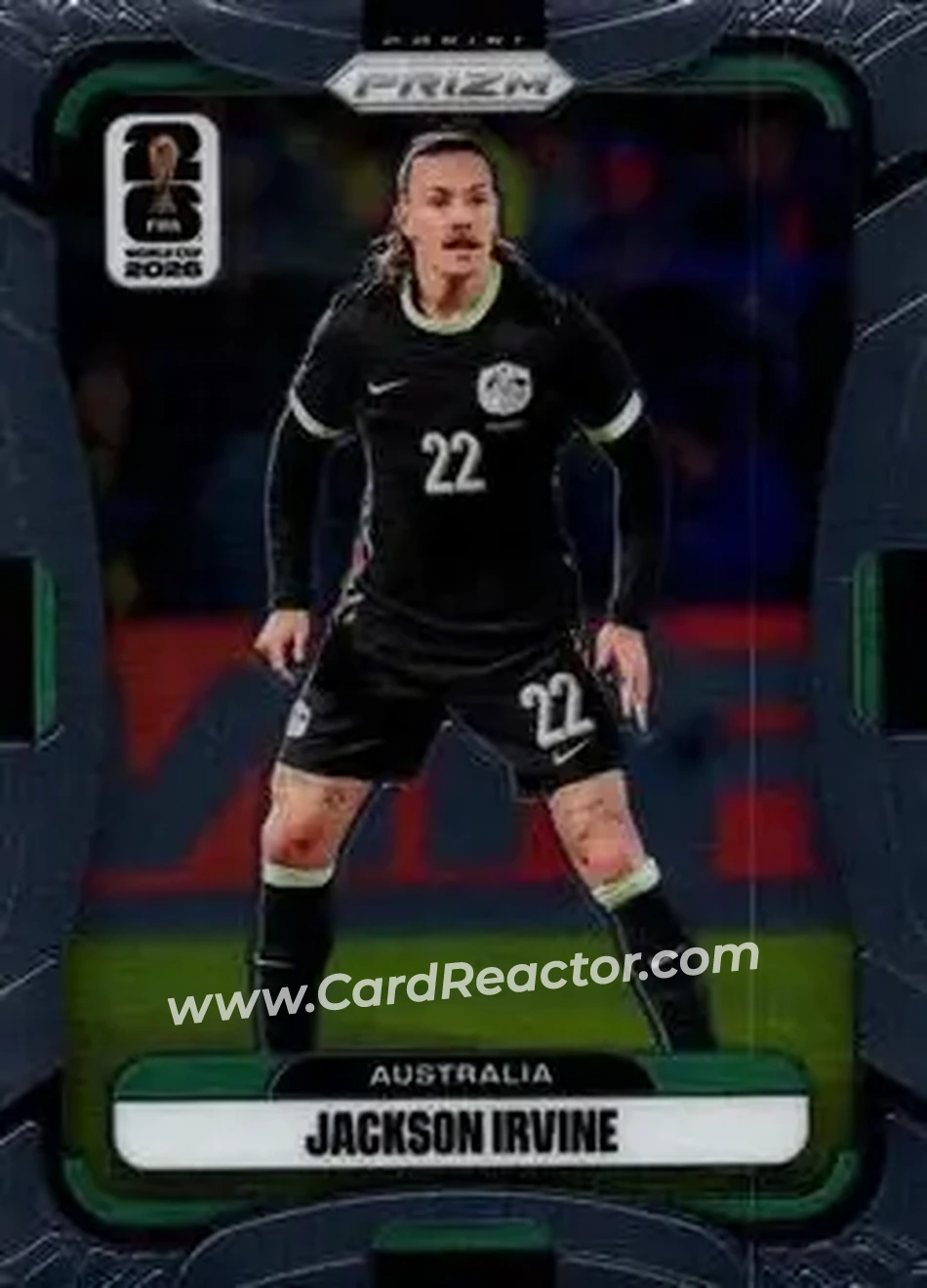 2026 Panini Prizm FIFA World Cup #136 - Jackson Irvine - Australia - Front