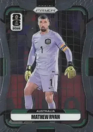 2026 Panini Prizm FIFA World Cup #142 - Mathew Ryan - Australia