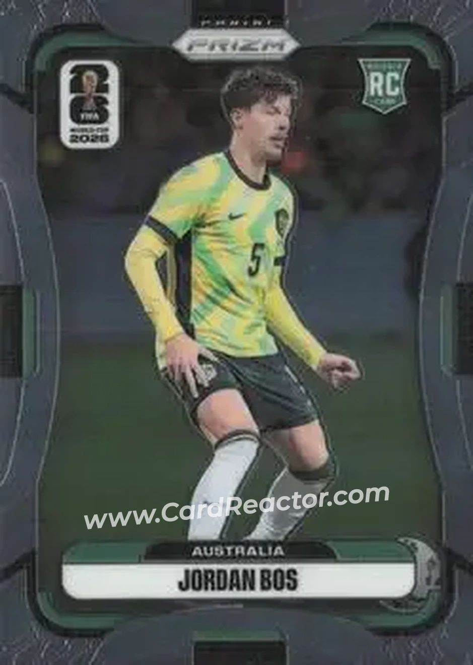2026 Panini Prizm FIFA World Cup #143 - Jordan Bos - Australia - Front