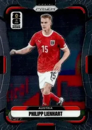 2026 Panini Prizm FIFA World Cup #151 - Philipp Lienhart - Austria