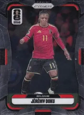 2026 Panini Prizm FIFA World Cup #152 - Jeremy Doku - Belgium