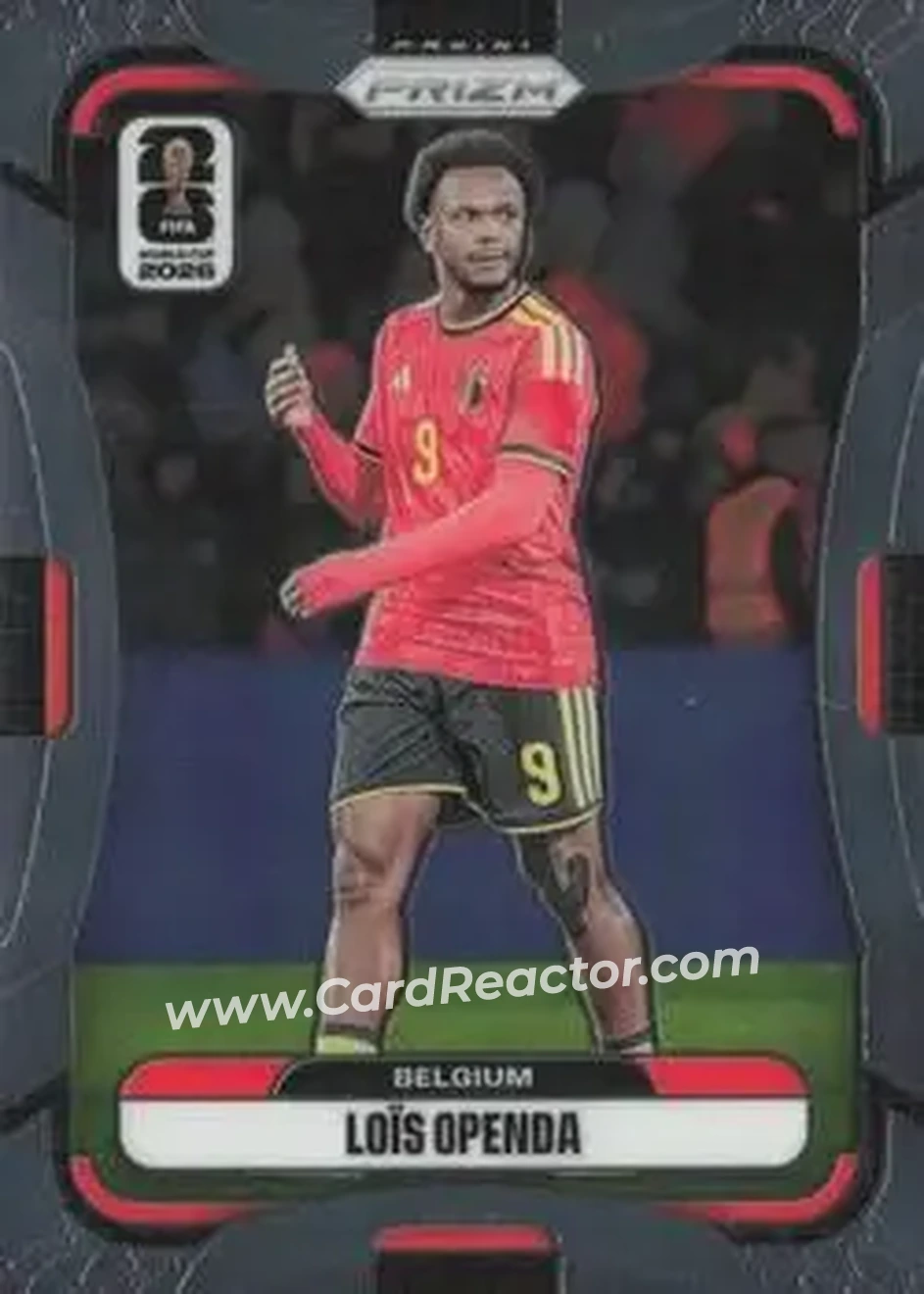 2026 Panini Prizm FIFA World Cup #153 - Lois Openda - Belgium - Front