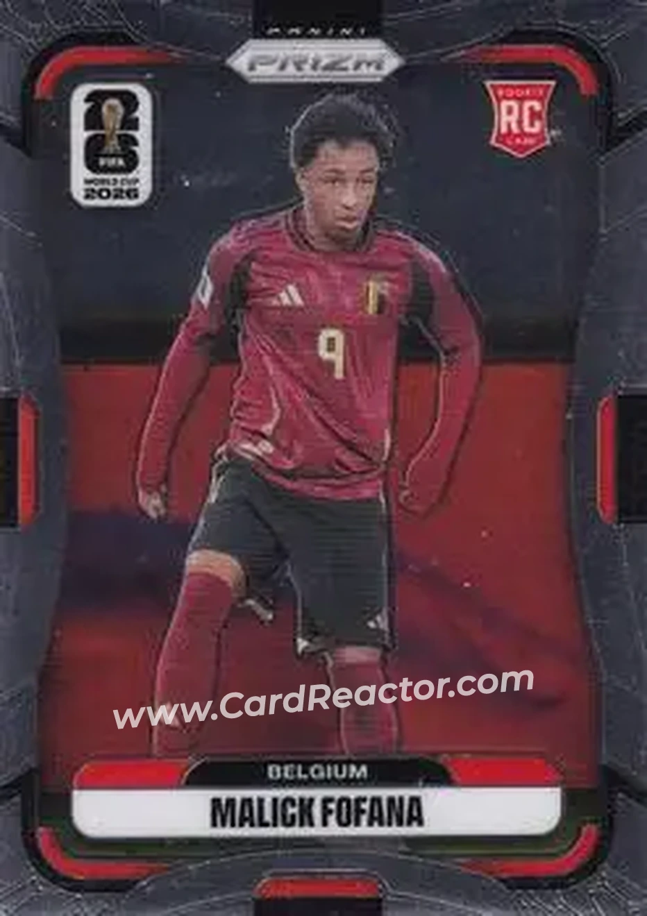 2026 Panini Prizm FIFA World Cup #154 - Malick Fofana - Belgium - Front