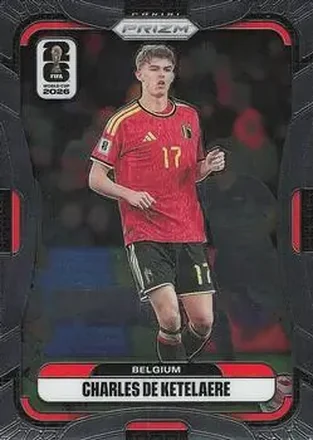 2026 Panini Prizm FIFA World Cup #156 - Charles De Ketelaere - Belgium