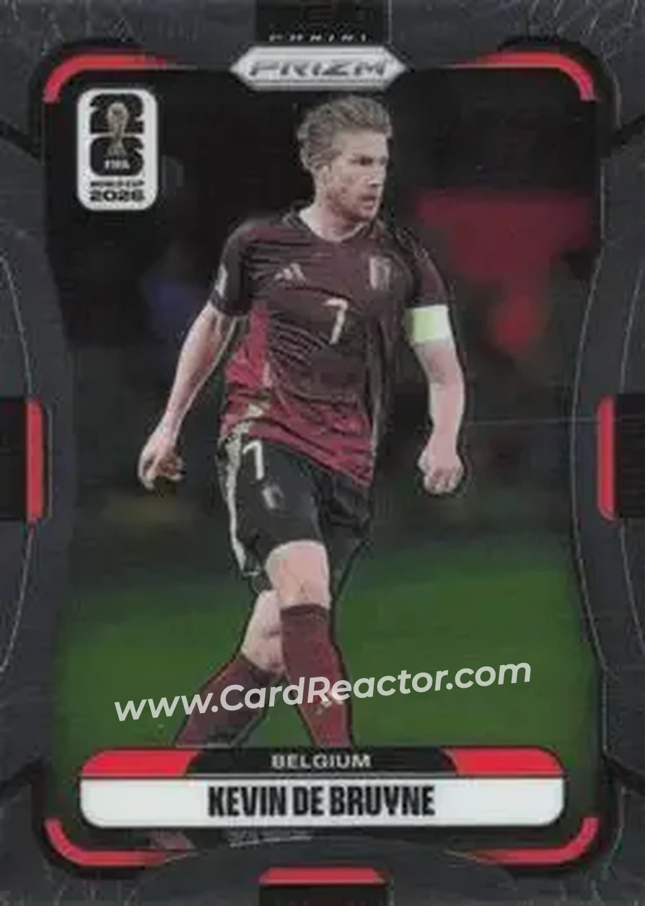 2026 Panini Prizm FIFA World Cup #157 - Kevin De Bruyne - Belgium - Front