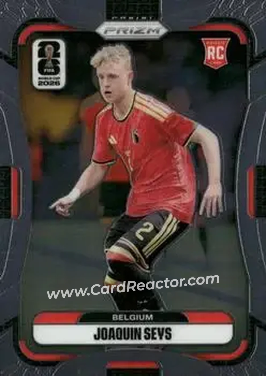 2026 Panini Prizm FIFA World Cup #158 - Joaquin Seys - Belgium - Front