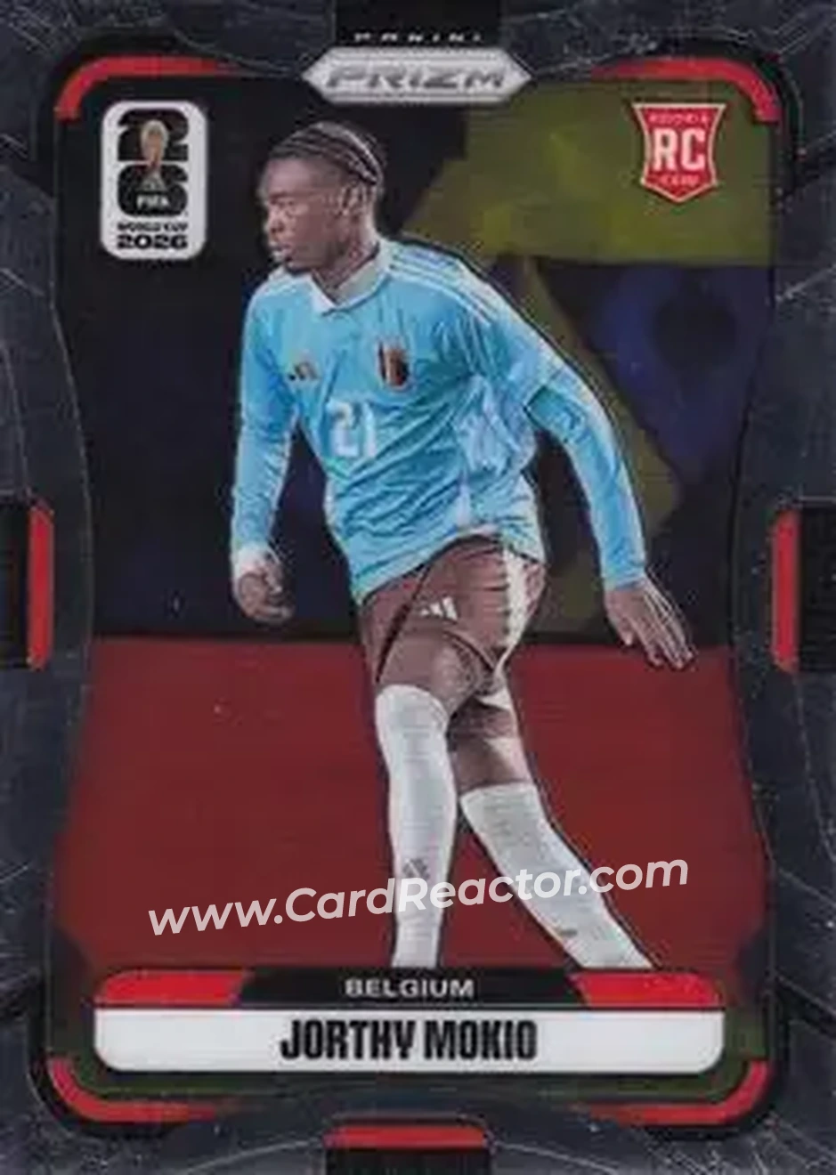 2026 Panini Prizm FIFA World Cup #160 - Jorthy Mokio - Belgium - Front