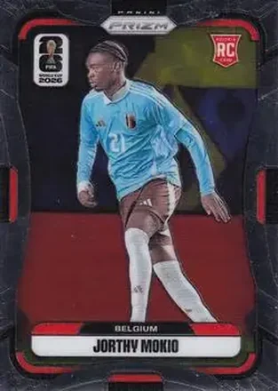 2026 Panini Prizm FIFA World Cup #160 - Jorthy Mokio - Belgium