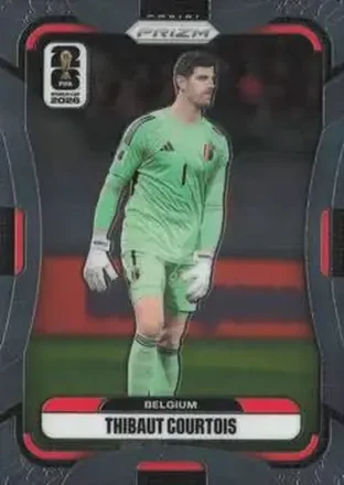 2026 Panini Prizm FIFA World Cup #161 - Thibaut Courtois - Belgium
