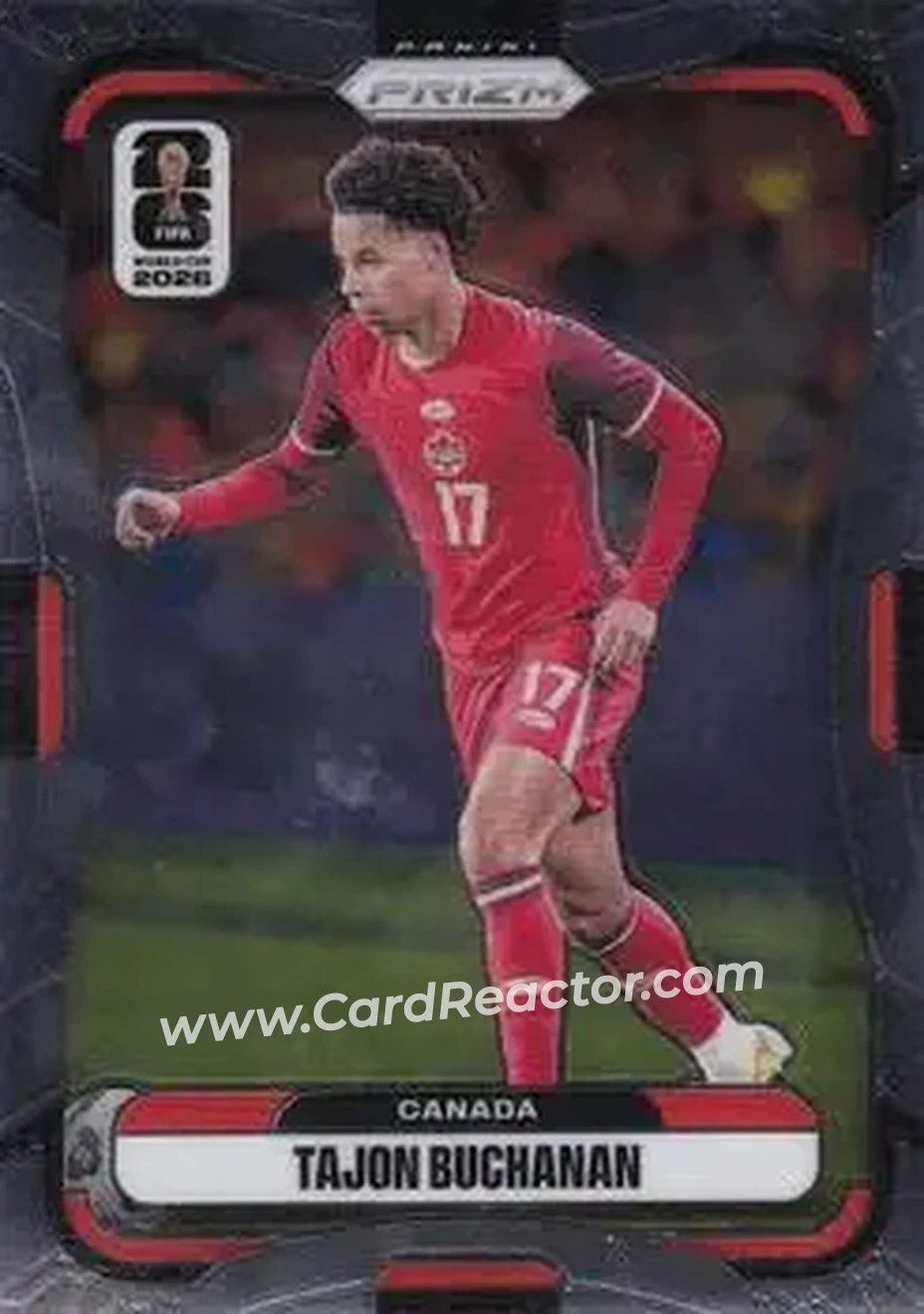 2026 Panini Prizm FIFA World Cup #166 - Tajon Buchanan - Canada - Front