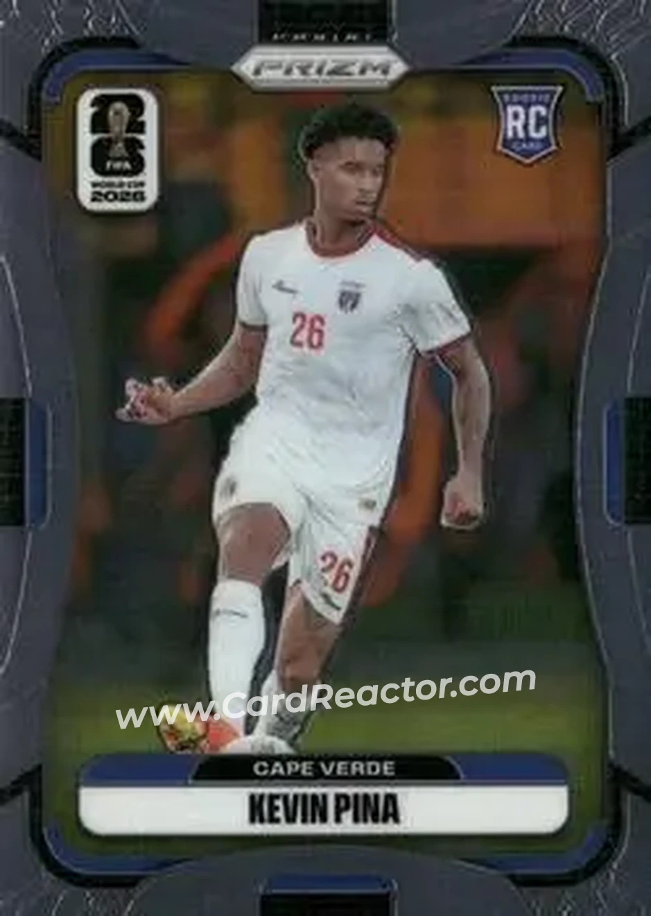 2026 Panini Prizm FIFA World Cup #174 - Kevin Pina - Cape Verde - Front
