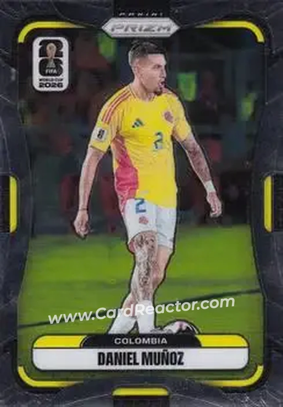 2026 Panini Prizm FIFA World Cup #180 - Daniel Munoz - Colombia - Front