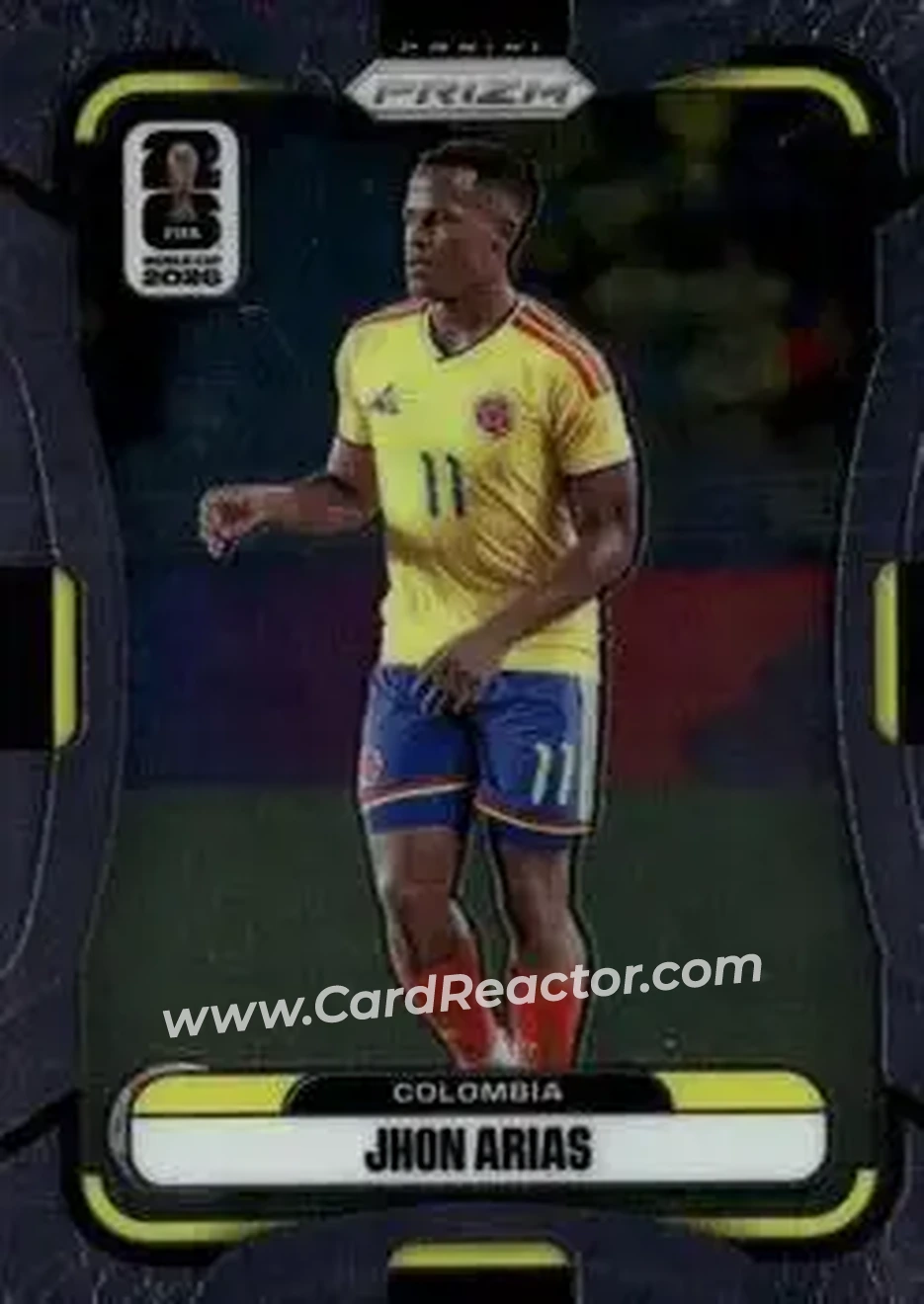 2026 Panini Prizm FIFA World Cup #181 - Jhon Arias - Colombia - Front