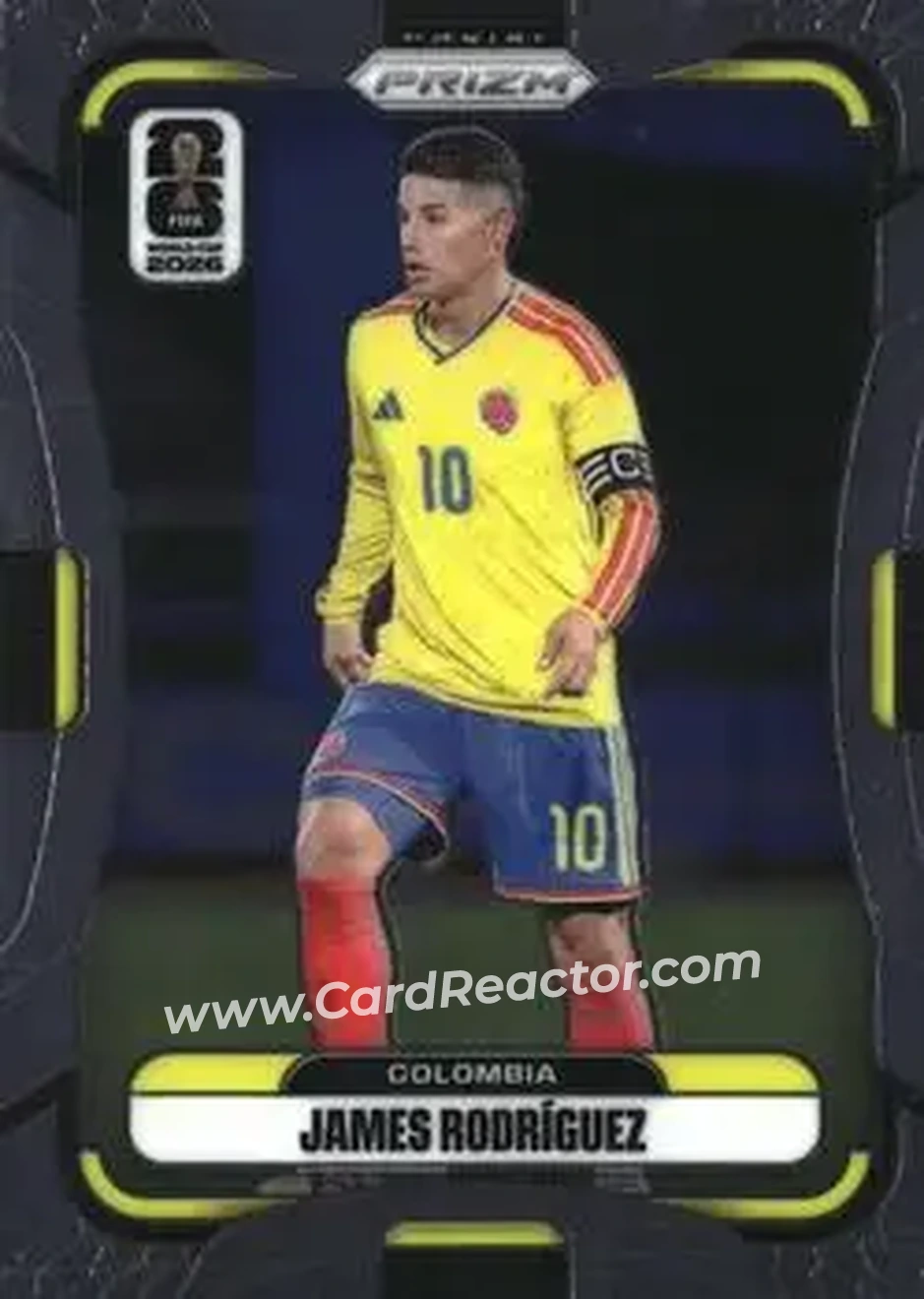 2026 Panini Prizm FIFA World Cup #183 - James Rodriguez - Colombia - Front