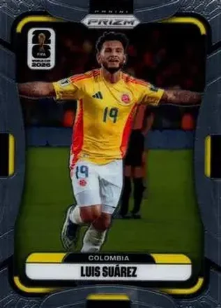 2026 Panini Prizm FIFA World Cup #186 - Luis Suarez - Colombia