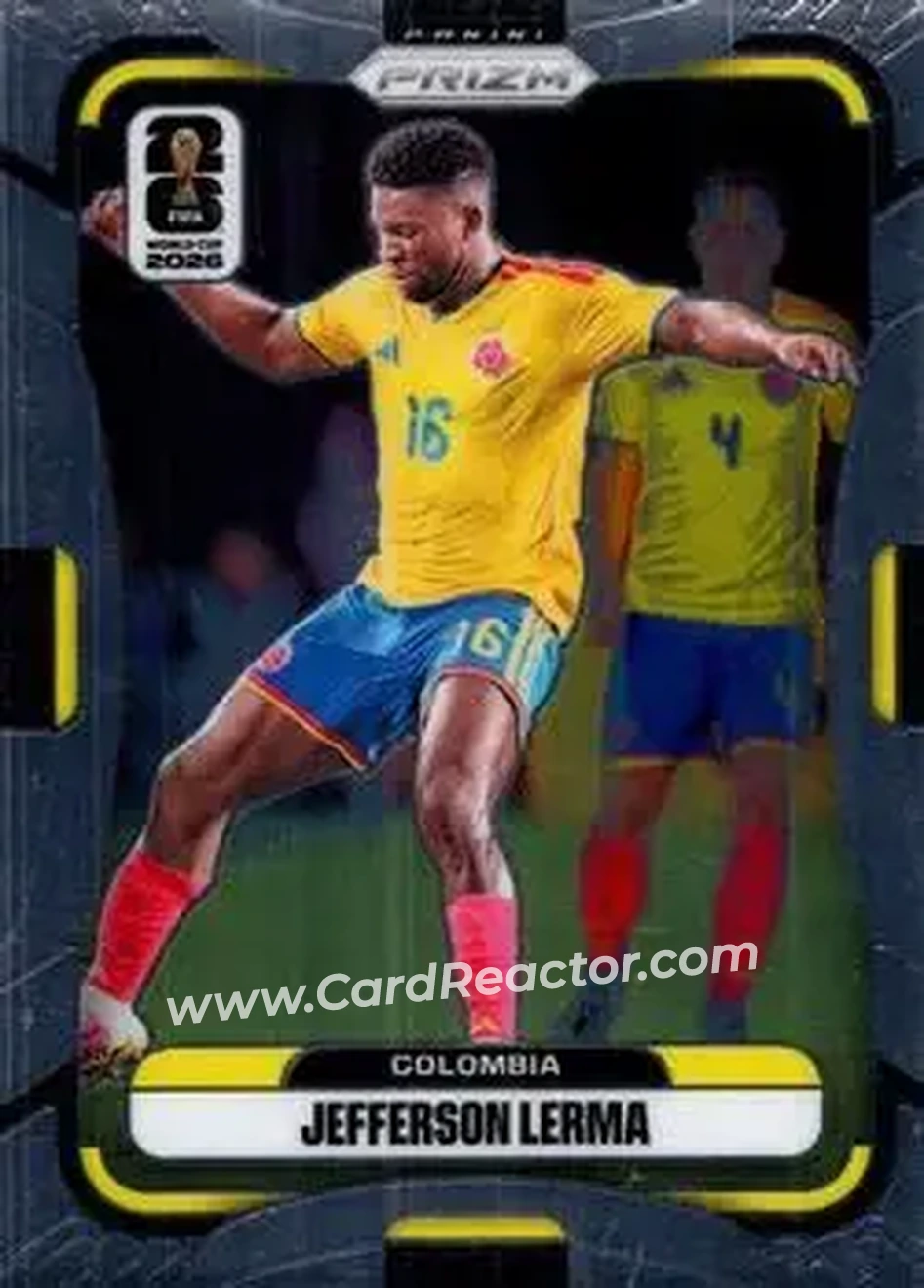 2026 Panini Prizm FIFA World Cup #190 - Jefferson Lerma - Colombia - Front