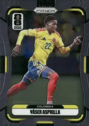 2026 Panini Prizm FIFA World Cup #191 - Yaser Asprilla - Colombia