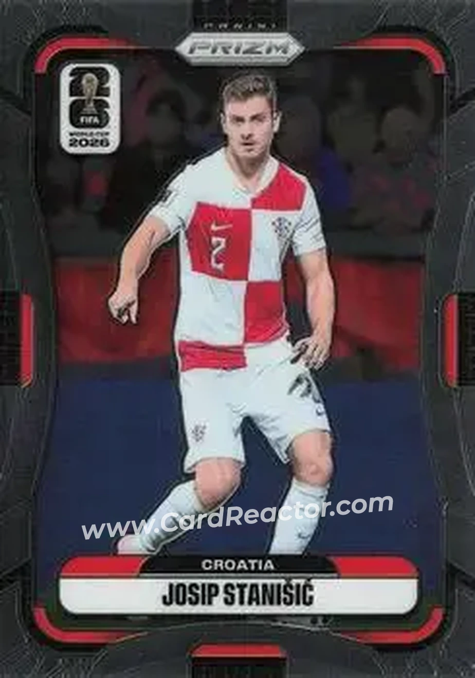 2026 Panini Prizm FIFA World Cup #198 - Josip Stanisic - Croatia - Front