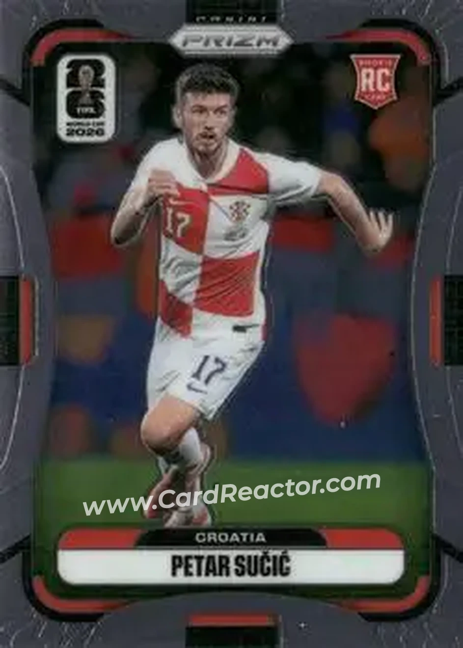 2026 Panini Prizm FIFA World Cup #201 - Petar Sucic - Croatia - Front