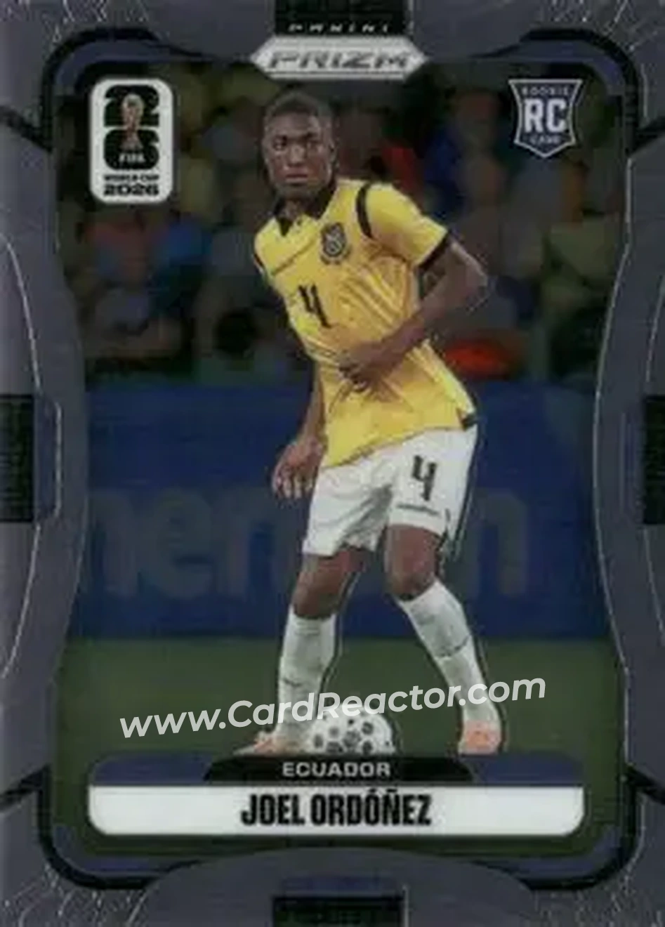 2026 Panini Prizm FIFA World Cup #211 - Joel Ordonez - Ecuador - Front