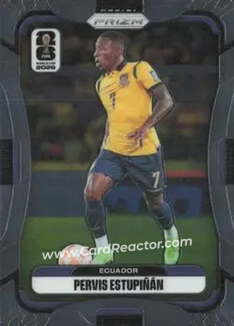 2026 Panini Prizm FIFA World Cup #212 - Pervis Estupinan - Ecuador - Front