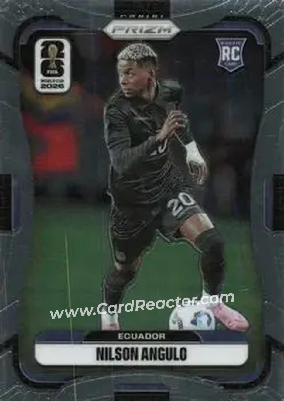 2026 Panini Prizm FIFA World Cup #215 - Nilson Angulo - Ecuador - Front