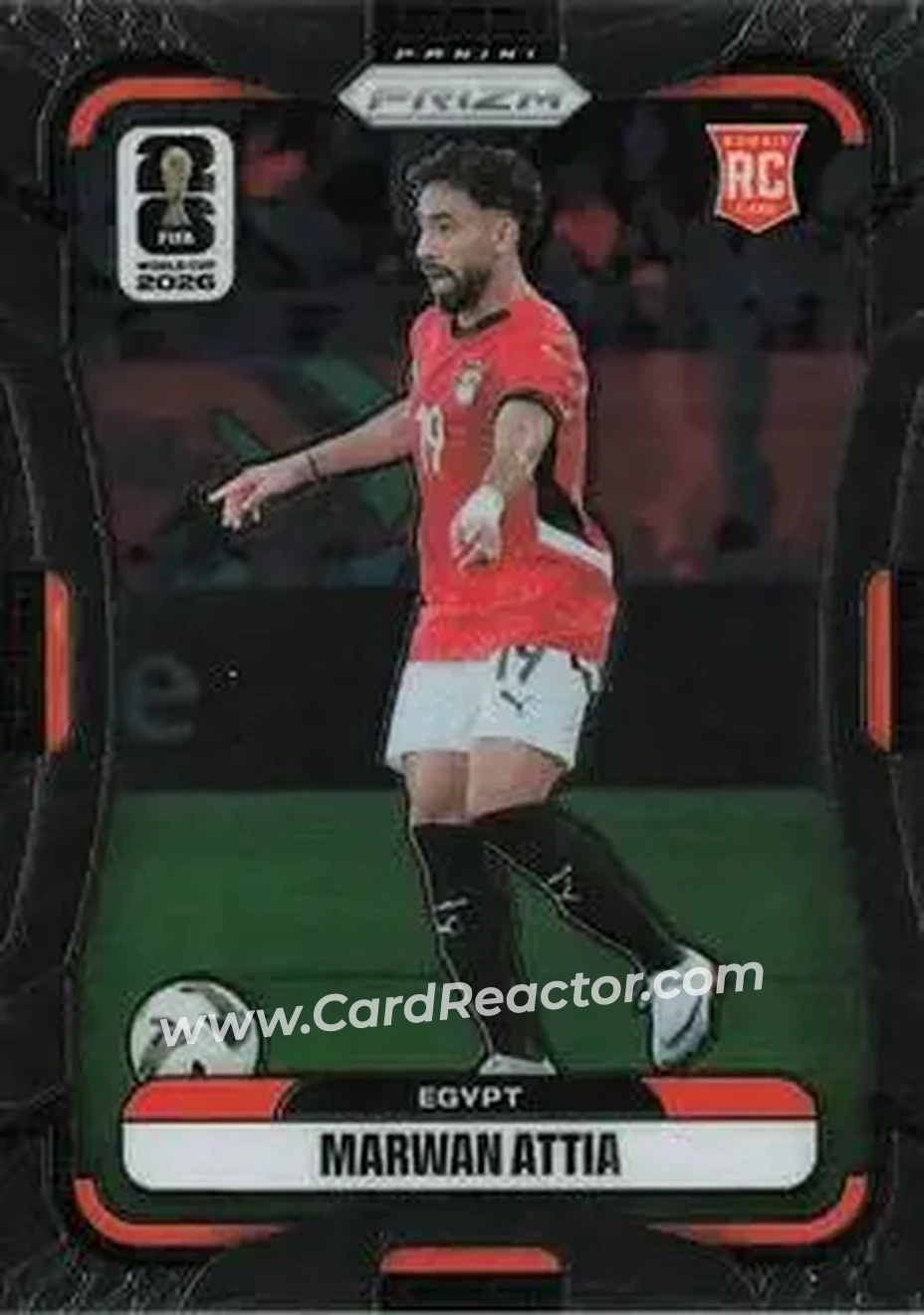2026 Panini Prizm FIFA World Cup #221 - Marwan Attia - Egypt - Front