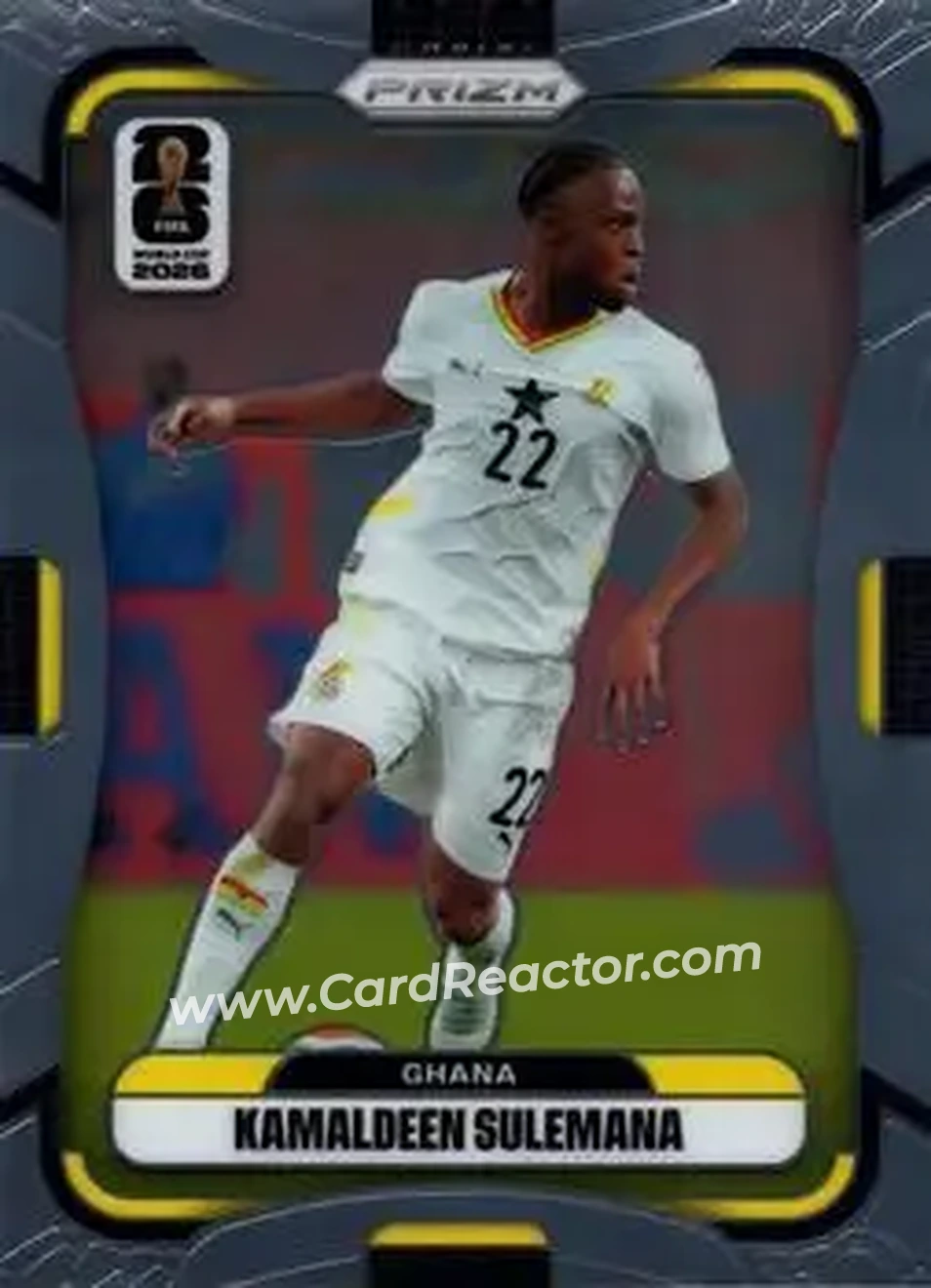 2026 Panini Prizm FIFA World Cup #230 - Kamaldeen Sulemana - Ghana - Front