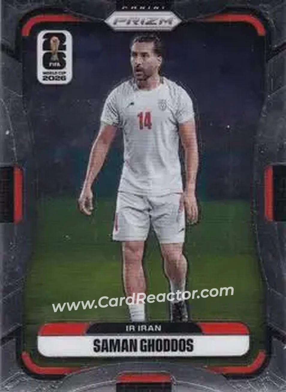 2026 Panini Prizm FIFA World Cup #243 - Saman Ghoddos - Iran - Front