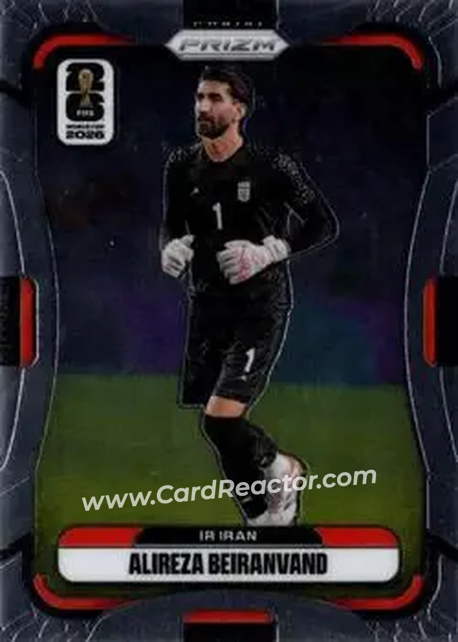 2026 Panini Prizm FIFA World Cup #244 - Alireza Beiranvand - Iran - Front