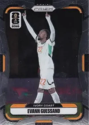2026 Panini Prizm FIFA World Cup #250 - Evann Guessand - Cote D'Ivoire