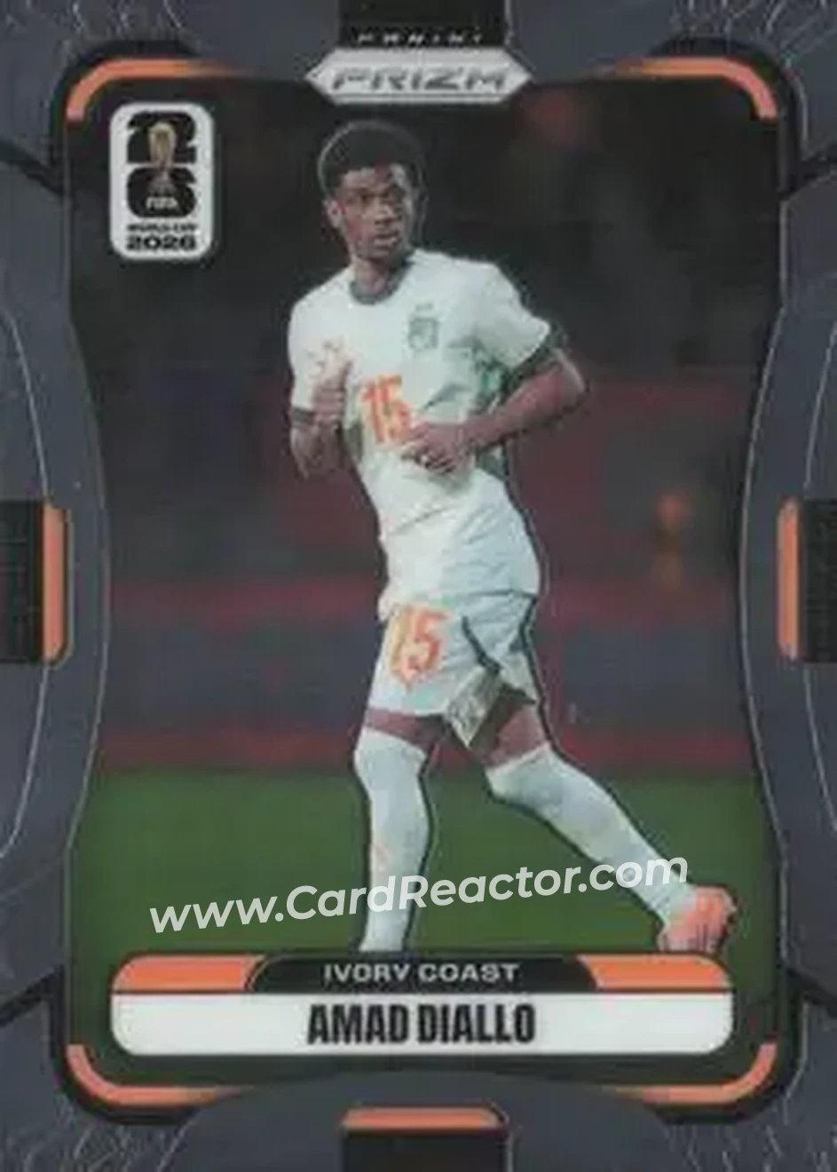 2026 Panini Prizm FIFA World Cup #253 - Amad Diallo - Cote D'Ivoire - Front