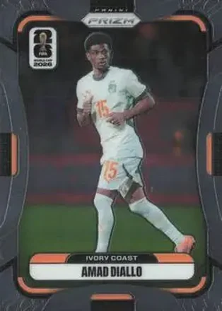2026 Panini Prizm FIFA World Cup #253 - Amad Diallo - Cote D'Ivoire
