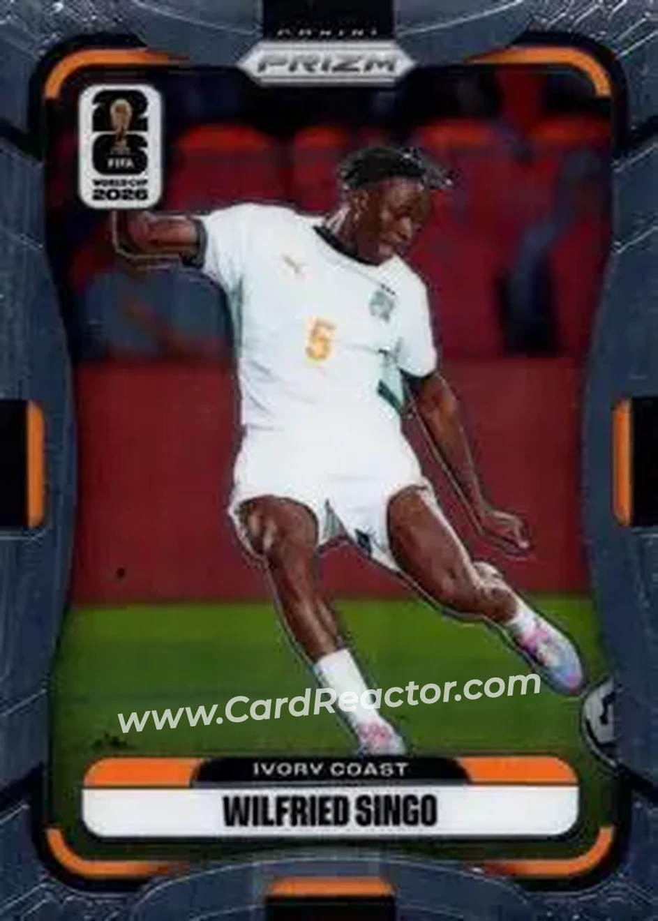 2026 Panini Prizm FIFA World Cup #256 - Wilfried Singo - Cote D'Ivoire - Front