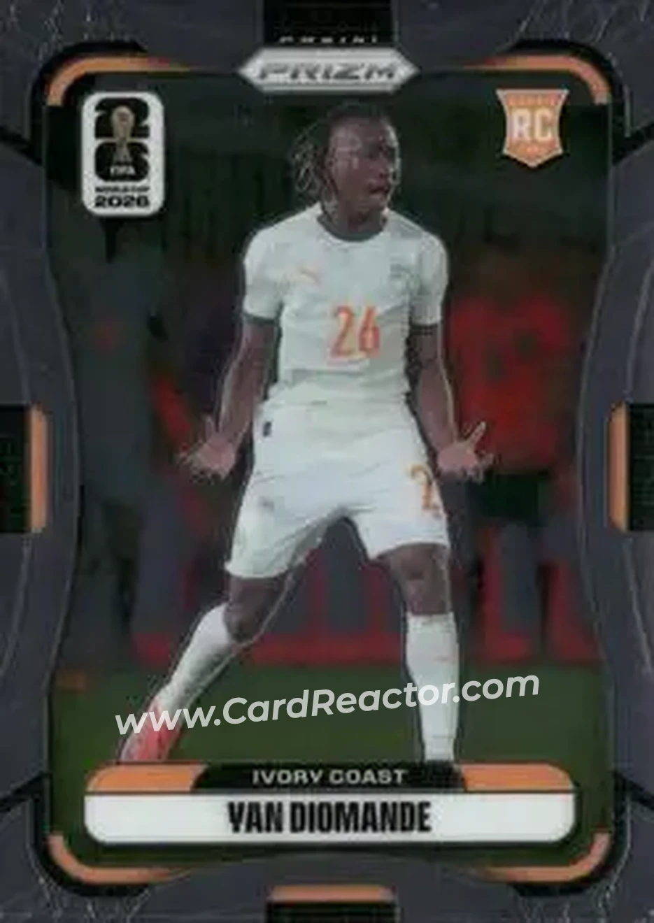 2026 Panini Prizm FIFA World Cup #257 - Yan Diomande - Cote D'Ivoire - Front