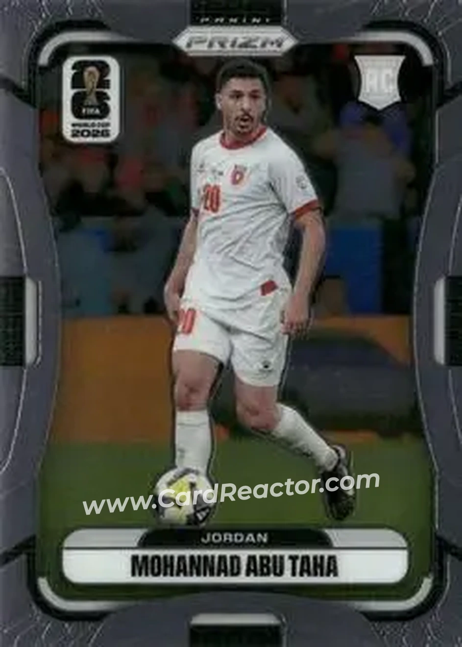 2026 Panini Prizm FIFA World Cup #269 - Mohannad Abu Taha - Jordan - Front