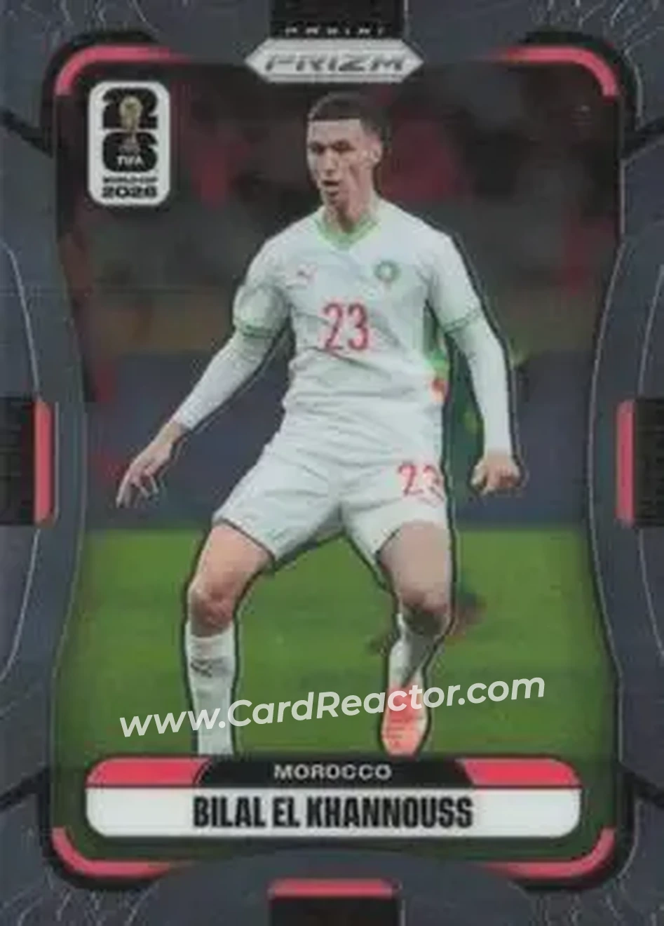 2026 Panini Prizm FIFA World Cup #294 - Bilal El Khannouss - Morocco - Front