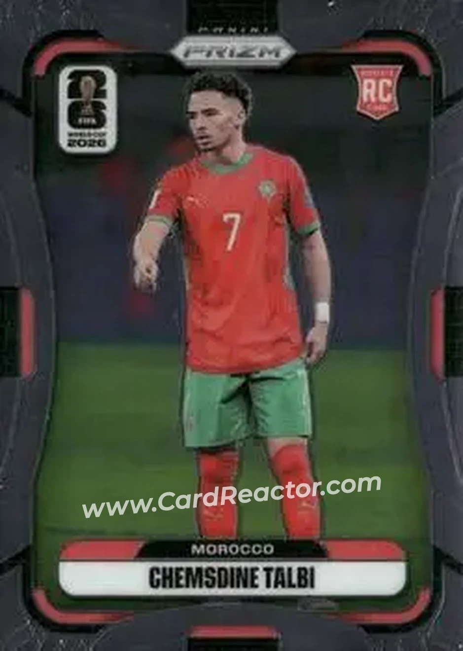 2026 Panini Prizm FIFA World Cup #298 - Chemsdine Talbi - Morocco - Front