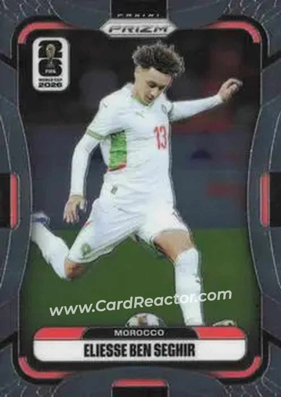 2026 Panini Prizm FIFA World Cup #303 - Eliesse Ben Seghir - Morocco - Front