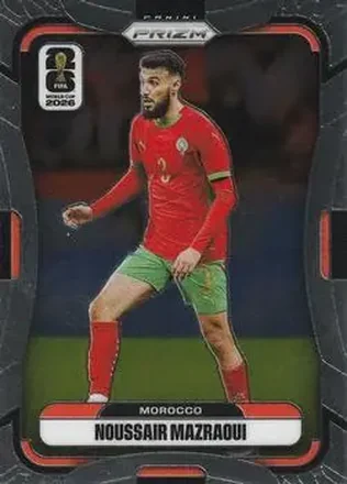 2026 Panini Prizm FIFA World Cup #304 - Noussair Mazraoui - Morocco